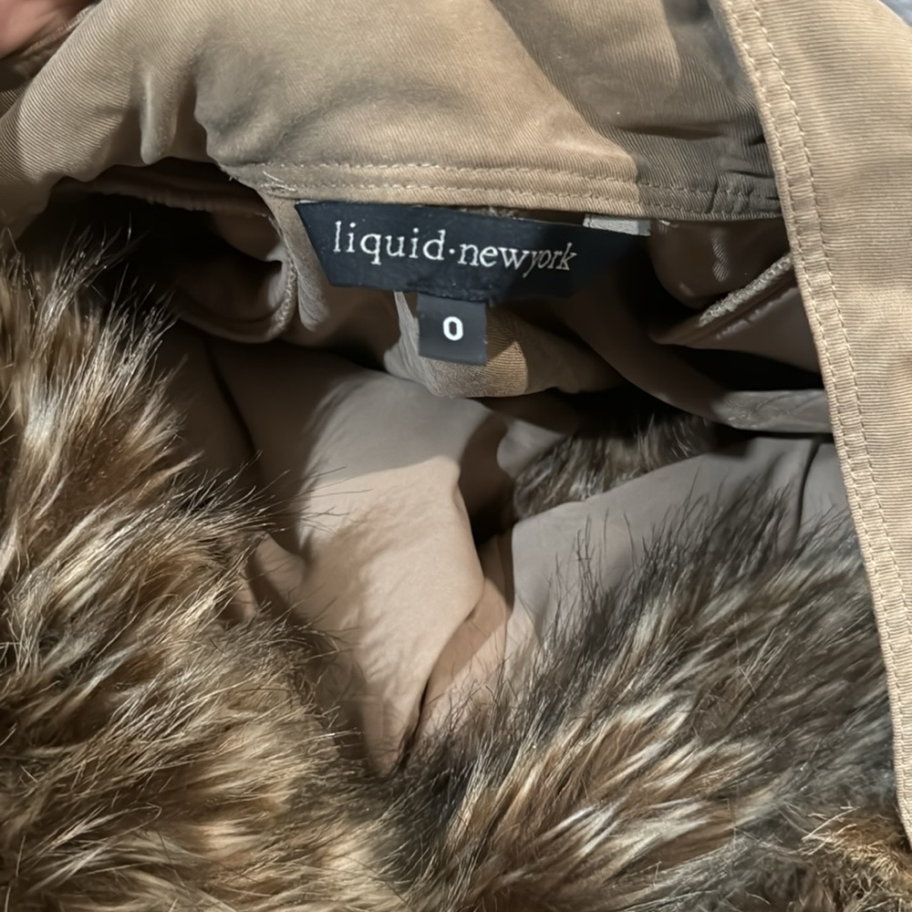 Cutest jacket with faux fur lining - Picture 3 of 4